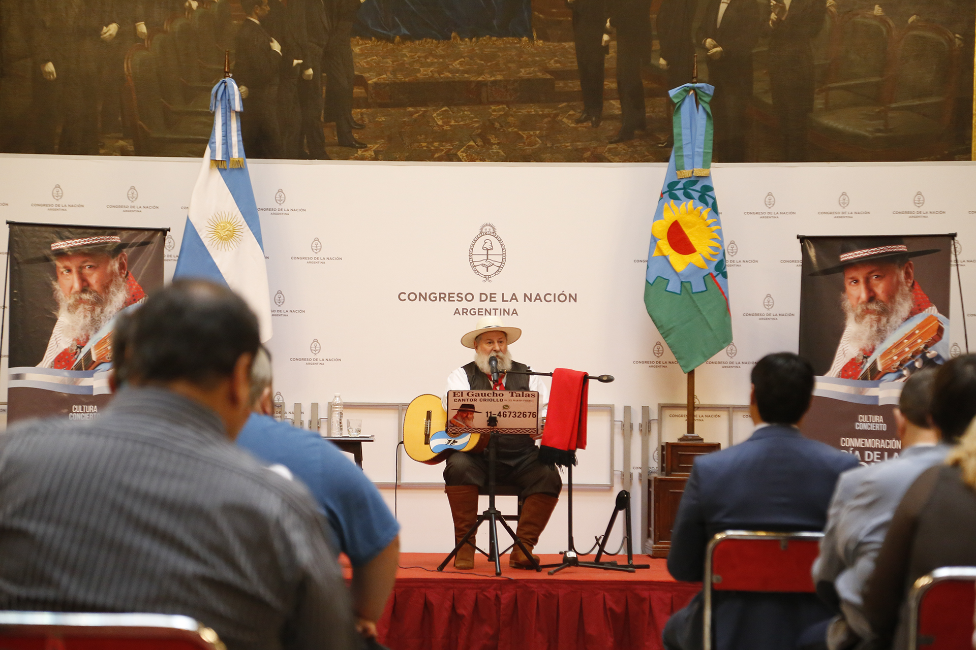 Galeria de imagenes de la noticia HOMENAJE EN DIPUTADOS PARA RESCATAR LOS VALORES DE LA TRADICIÓN